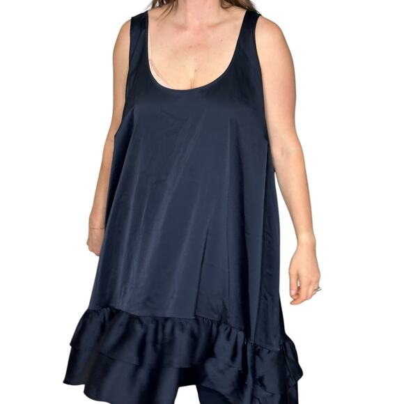 UNIVERSAL STANDARD Navy Blue Taza Trapeze Dress Size Large US 22-24 - Picture 3 of 11